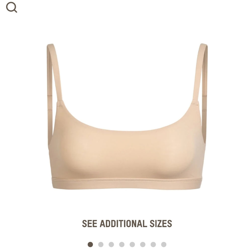 NWT SKIMS Fits Everybody Scoop Neck Bralette